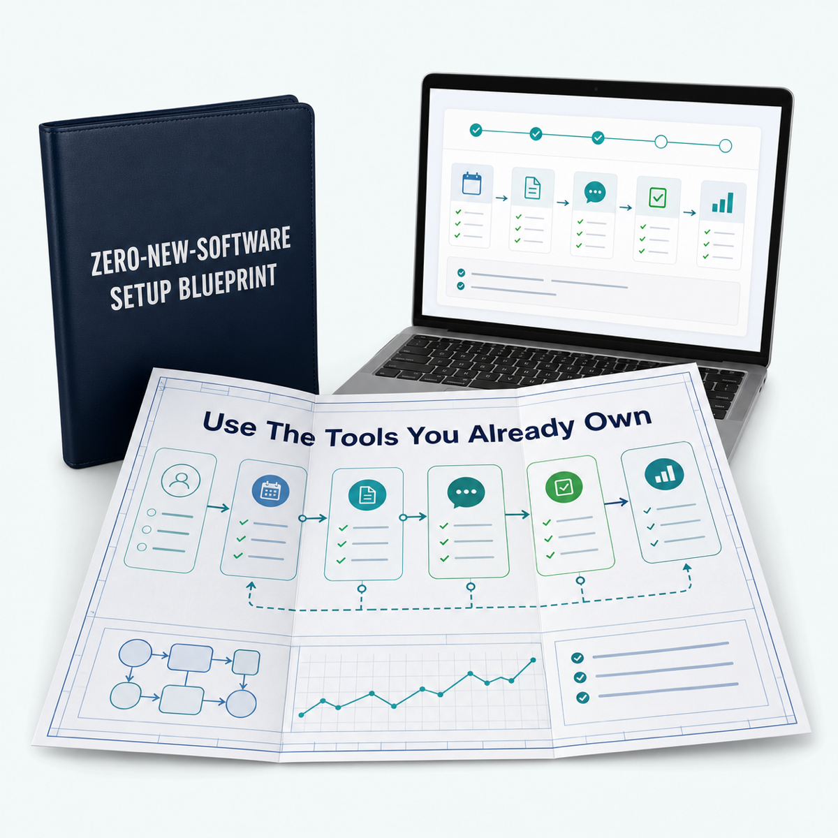 Zero-New-Software Setup Blueprint